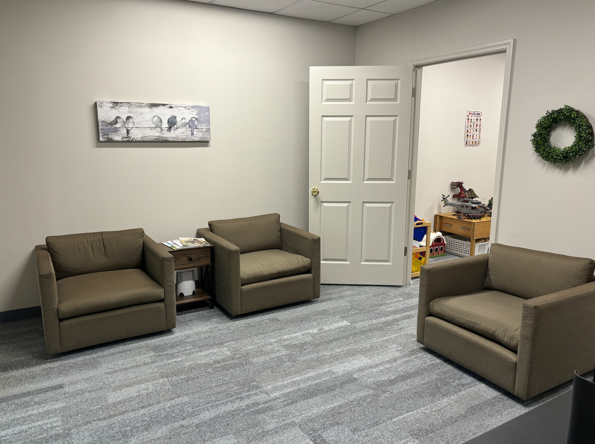 counseling office waiting room